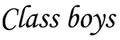 Class Boys